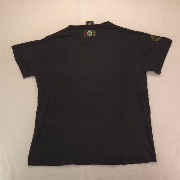 2Pac Tupac Rap Short Sleeve Graphic Crew Neck T Shirt Mens Size XL Black - Picture 9 of 9